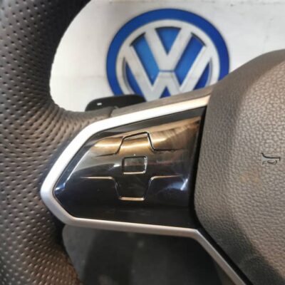 Volkswagen MK8 R Line Steering Wheel Complete (No Warranty)