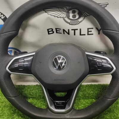 Volkswagen MK8 R Line Steering Wheel (Multitouch Button) (With Warranty)