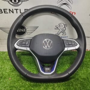 Volkswagen MK8 GTE Steering Wheel With Airbag (No Warranty)