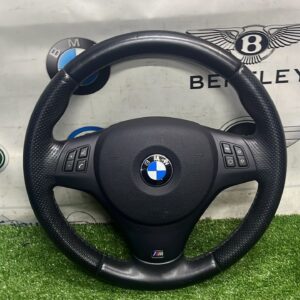 BMW E90 M-Sport Steering Wheel No Boom Airbag (No Warranty)