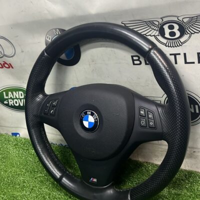 BMW E90 M-Sport Steering Wheel No Boom Airbag (No Warranty)