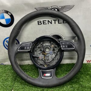 Audi S8 Steering Wheel Gray Colour No Airbag (No Warranty)