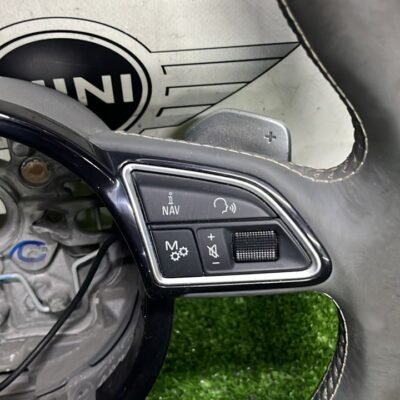 Audi S8 Steering Wheel Gray Colour No Airbag (No Warranty)