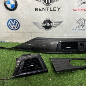 BMW F3X Carbon Fiber Deshboard Trim (3 PCS Only) (No Warranty)